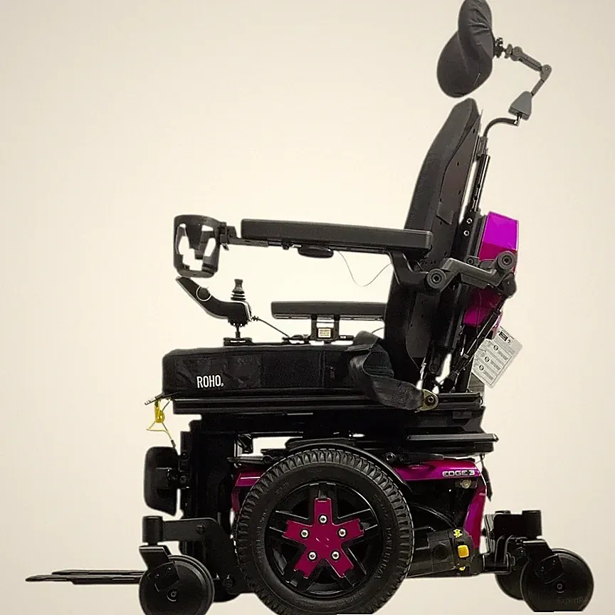 Quantum Edge 3 Power Wheelchair iLevel Elevating Seat Tru-Comfort 2 SPP Open Box