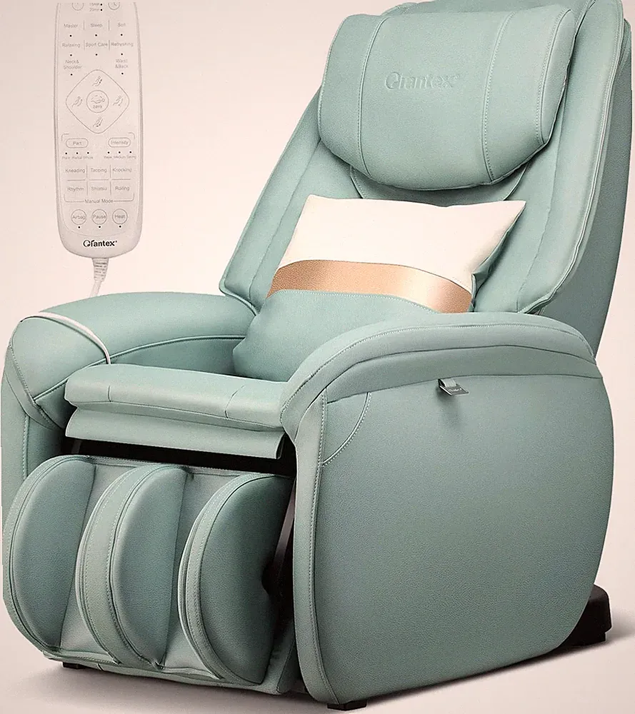Zero Gravity Full Body Massage Chair with Heat & Reversible Footrest
